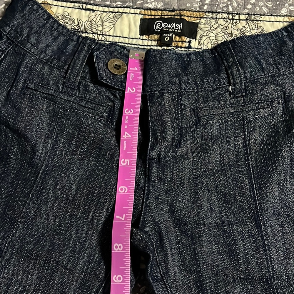 Rewash Jeans size 0 measurements in photos